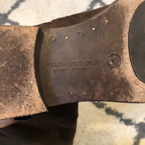 All Saints Riding Boots - Picture 5 of 6